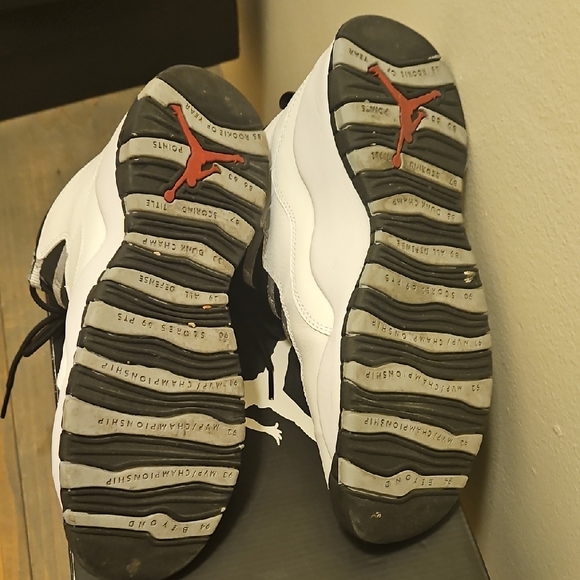 Jordan Air 10 Retro GS White and Black